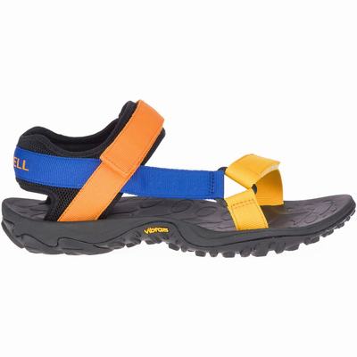 Merrell Kahuna Web Sandaler Herr Blå/Orange (SE384207)
